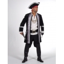 Location costume Pirate luxe noir