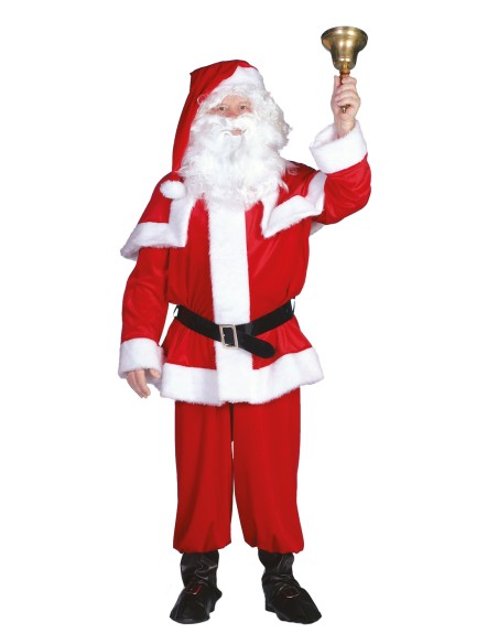 Père Noël velours rouge LUXE