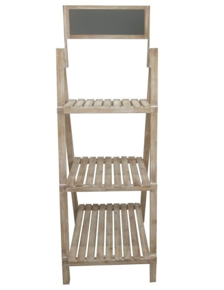 Location étagère bois 3 niveaux candy bar