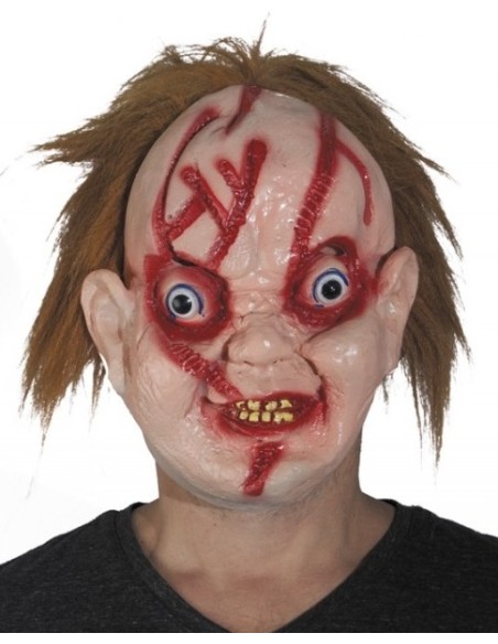 Masque latex Clown de l'horreur