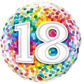 Ballon aluminium Birthday 45cm