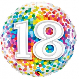 Ballon aluminium Birthday 45cm