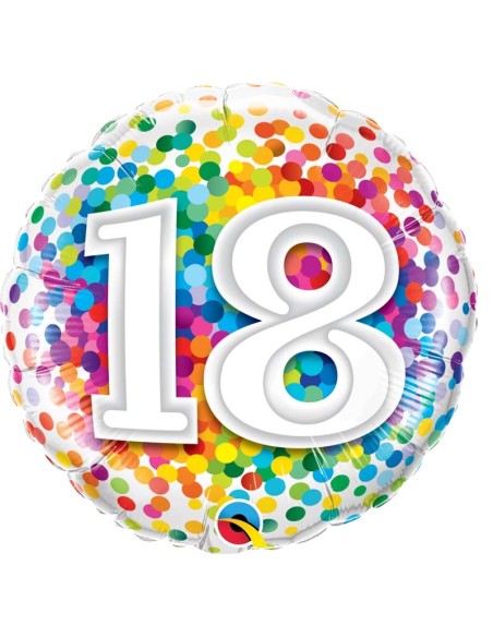 Ballon aluminium Birthday 45cm