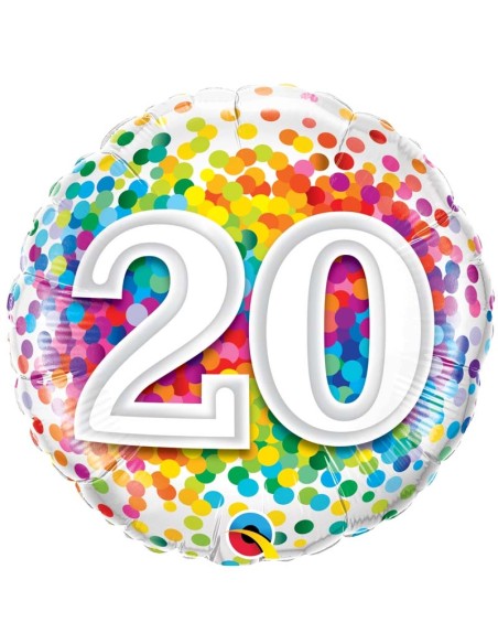 Ballon aluminium 18 ans - 45cm