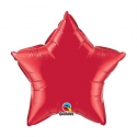 Ballon Etoile 50cm ruby red
