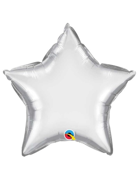 Ballon coeur 55x60cm irisé