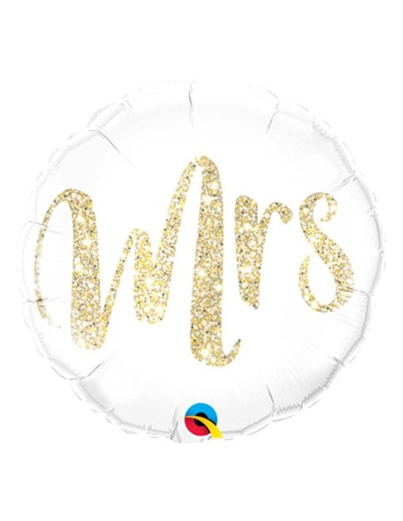 Ballon aluminium 45cm Mr glitter
