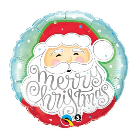 Ballon aluminium 81cm Père Noël