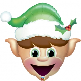 Ballon aluminium 89cm Christmas Elf