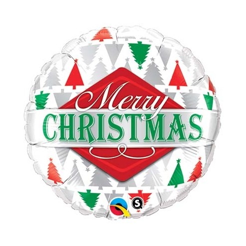 Ballon aluminium 45cm Christmas Santa