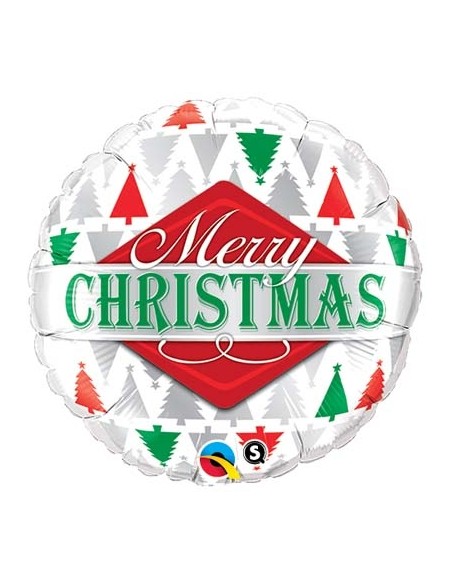 Ballon aluminium 45cm Christmas Santa