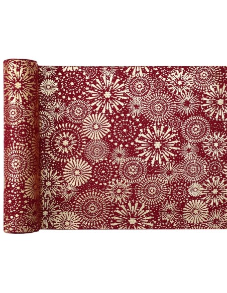 Chemin de table Il était une fois Nöel noir