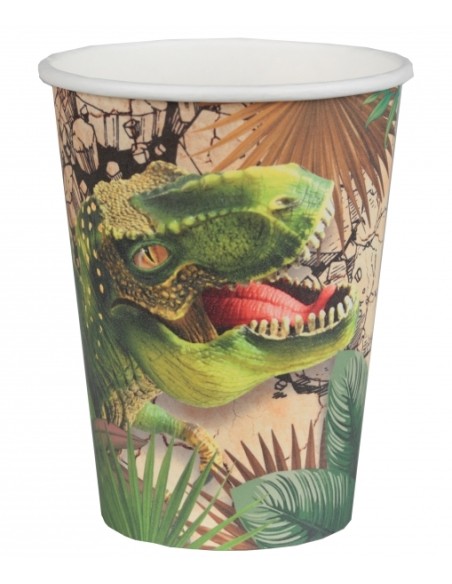 Assiettes Dinosaure x10