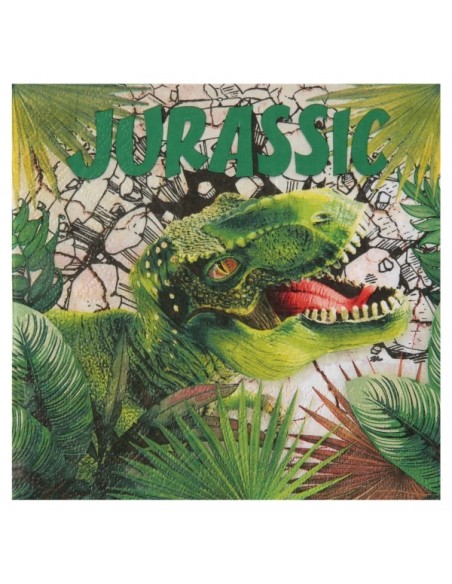 Assiettes Dinosaure x10