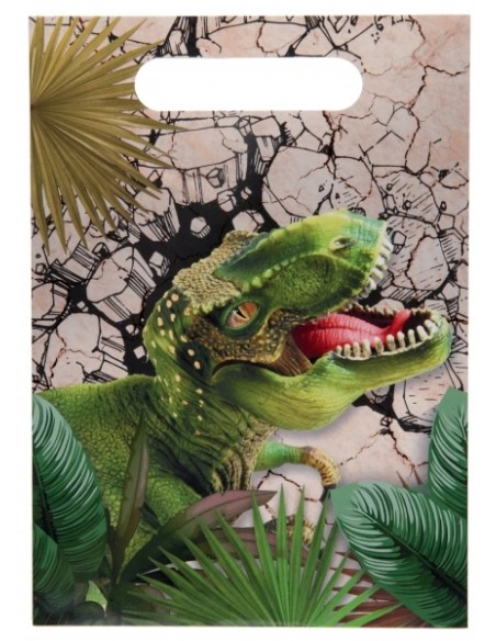 Pailles Dinosaure x8