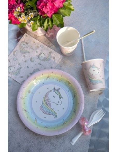 Assiettes Licorne x10