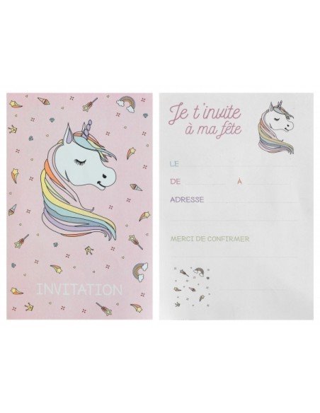 Serviettes Licorne x20