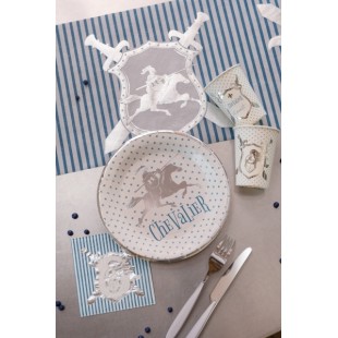 Assiettes Chevalier x10 2