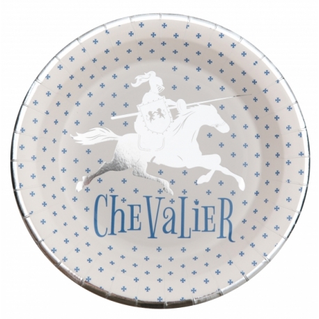 Assiettes Chevalier x10