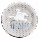 Assiettes Chevalier x10