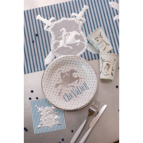 Assiettes Chevalier x10