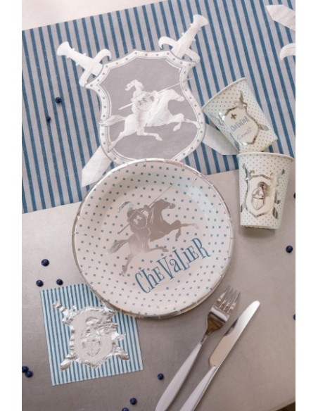 Assiettes Chevalier x10