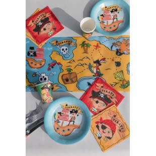 Assiettes Pirates x10 2