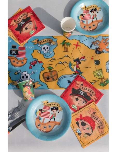 Serviettes Pirates x20