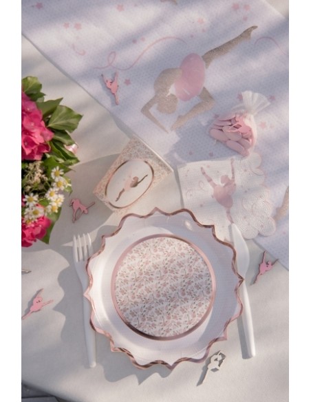 Assiettes Ballerine x10