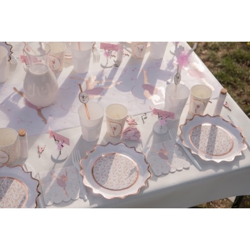 Assiettes Ballerine x10