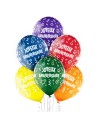 6 ballons 9ème anniversaire