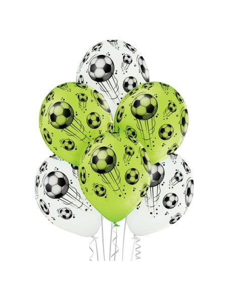 6 ballons Flamants roses