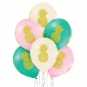 6 ballons Ananas