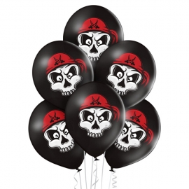 6 ballons Pirates