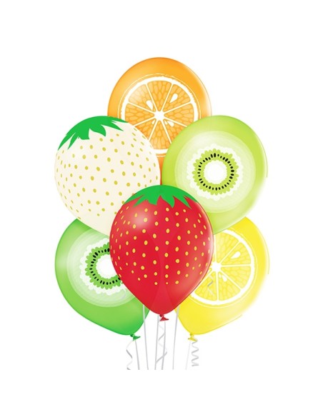 6 ballons Hello summer