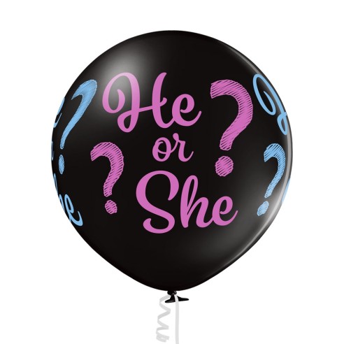 6 ballons He or she?
