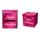 Urne anniversaire paillettes fucshia