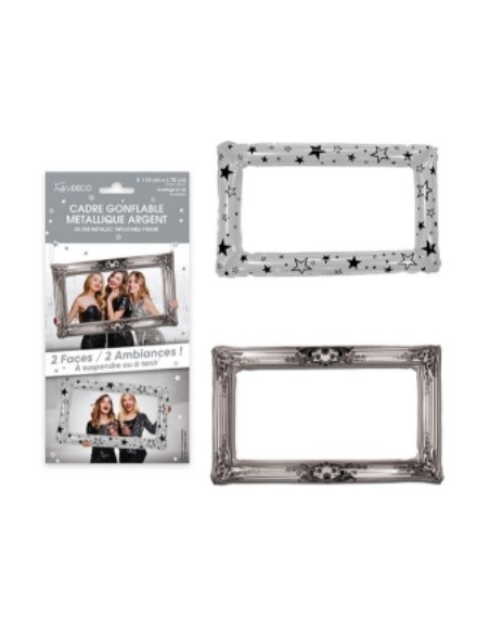 Rideau Franges métalliques argent