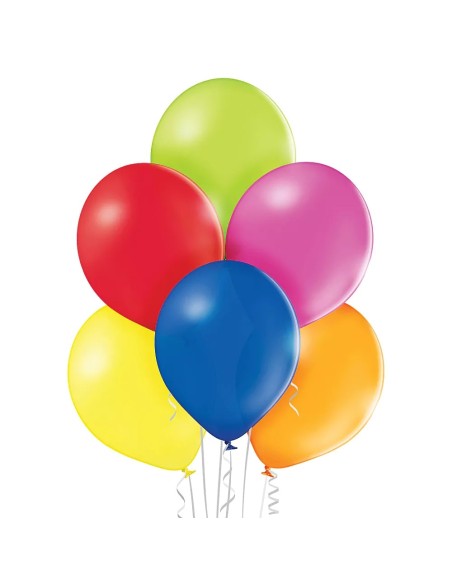 8 Ballons pastel diamètre 30cm multicolores