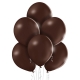 8 Ballons pastel diamètre 30cm taupe