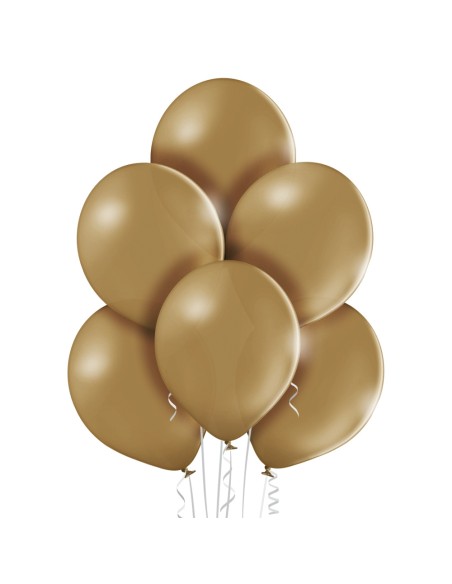 8 Ballons pastel diamètre 30cm ivoire