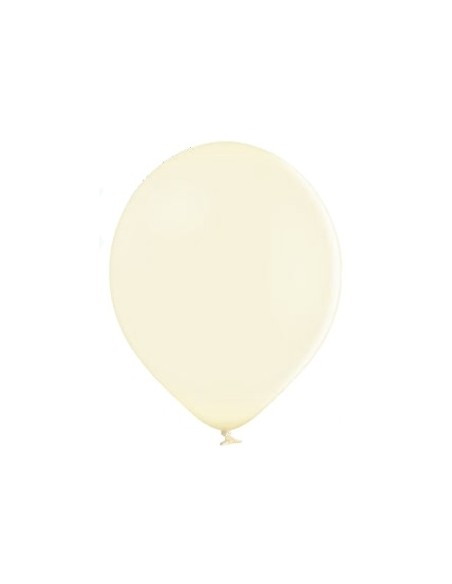 8 Ballons pastel diamètre 30cm jaune