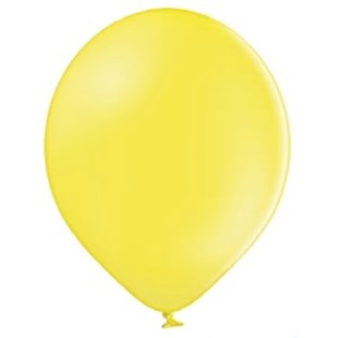 8 Ballons pastel Ø 30cm jaune 2