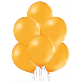 8 Ballons pastel Ø 30cm orange
