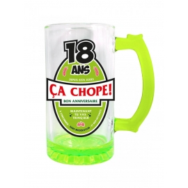 Chope à bière 18 ans