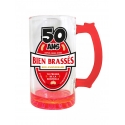 Chope à bière 50 ans