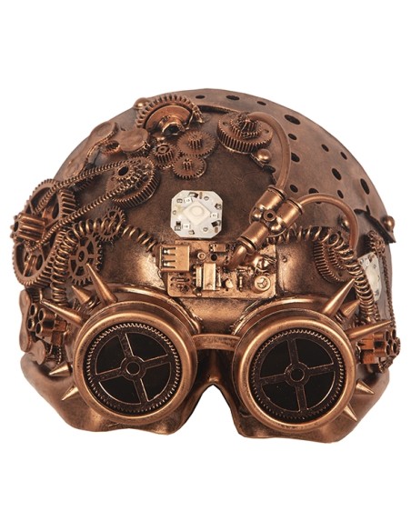 Masque Steampunk bronze