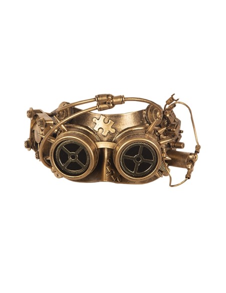 Masque Steampunk bronze
