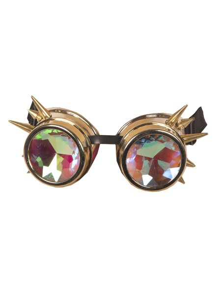Lunettes Steampunk kaleidoscope en métal
