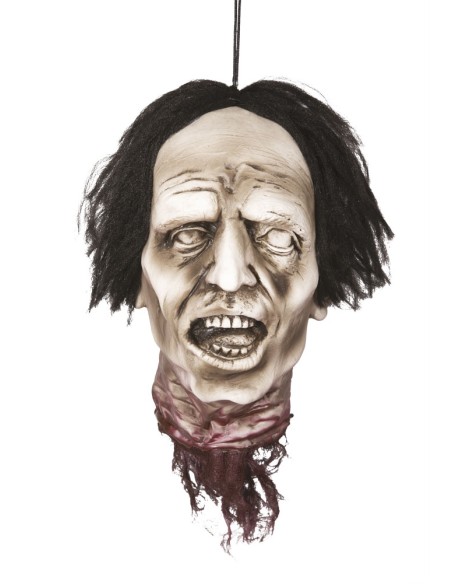 Tête décapitée zombie